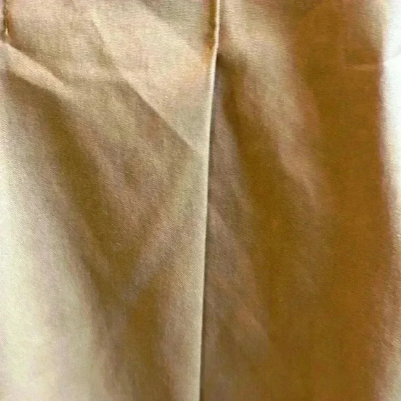 Chico's Womens Top with front string tie, Taupe (Size 4) - Picture 7 of 13